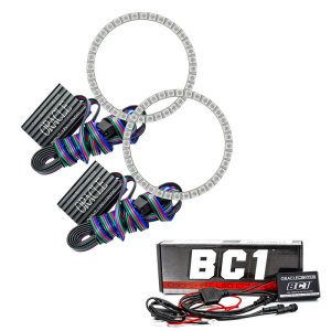 smart fortwo Headlight Halo Kit - ORACLE Lighting - ColorSHIFT w/ BC1 Controller - `08-`13